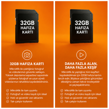 32 GB MicroSD Hafıza Kartı