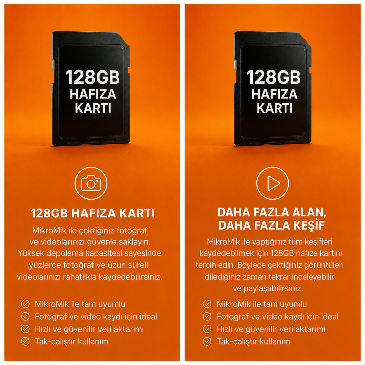 32 GB MicroSD Hafıza Kartı